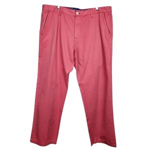 Charleston Threads Salmon Pink Chino Southern Beach Party Pant Mens Size 40x32